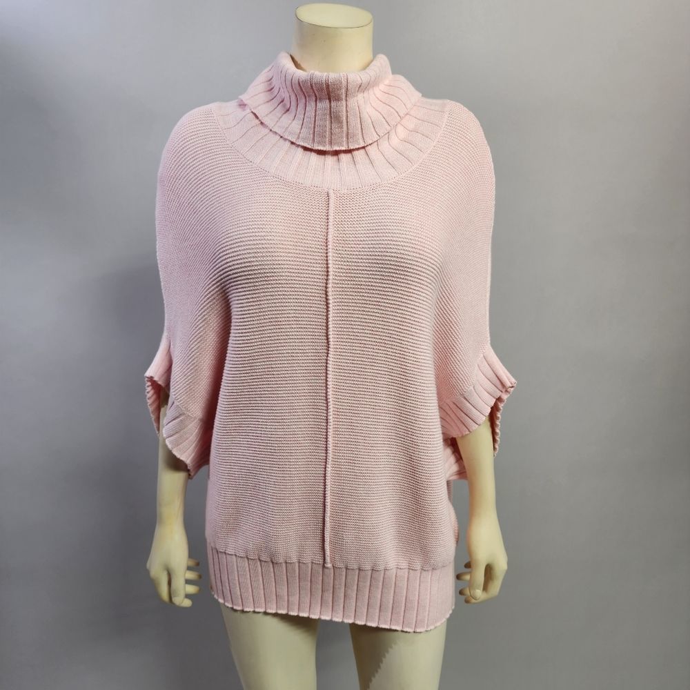 MARBLE Pink Turtleneck Sweater